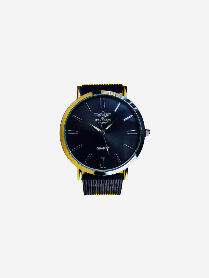 Allure black watch fashion-designer-template-product-img-1