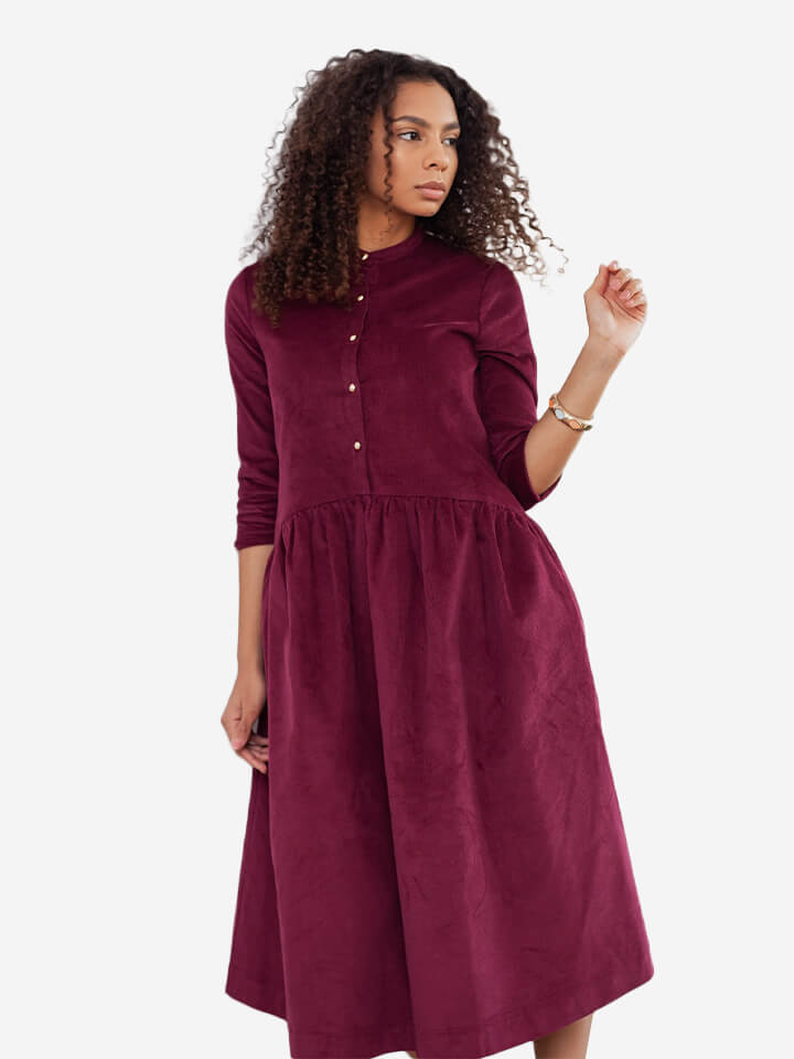 Meena dress maroon fashion-designer-template-product-img-7