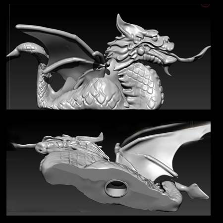 3d Designs & Printing 3d dragon products
