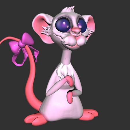 3d character mouse