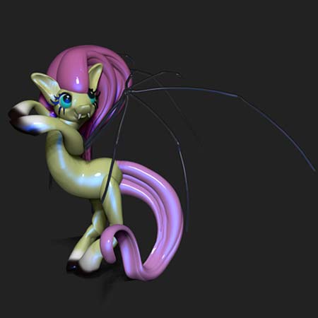 3d Designs & Printing 3d character pony