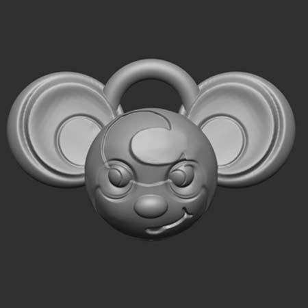 3d teddy trinket