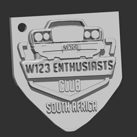 3d w123 enthusiasts logo